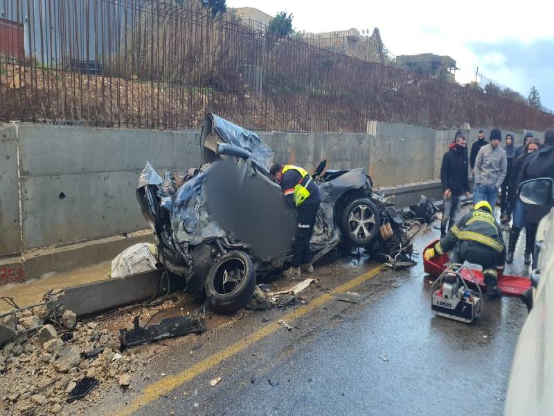 2 הרוגים בתאונת דרכים קטלנית בכביש 85 סמוך לצומת ראמה